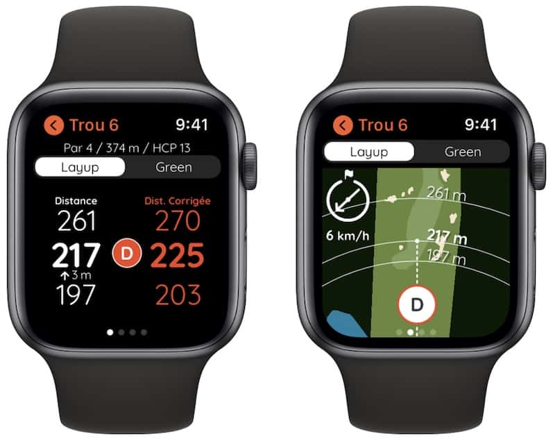 Apple Watch, Hello Birdie, application golf