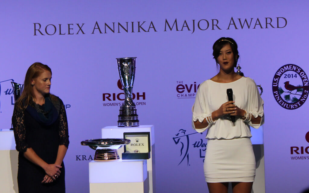 Michelle Wie - Annika Major Award 2014