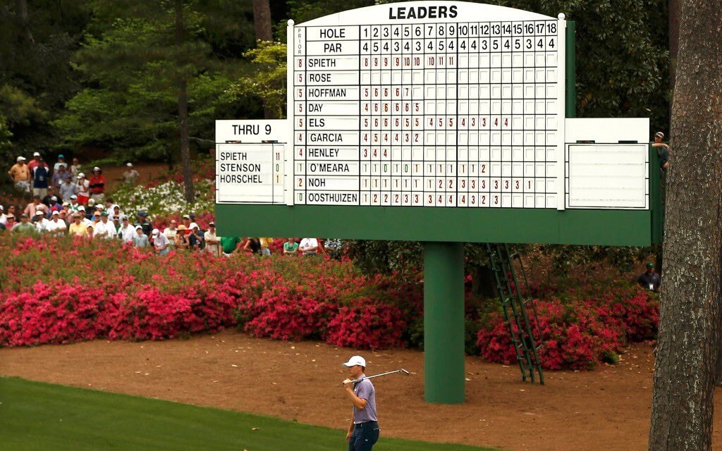 Spieth - 36-hole record Masters 2015