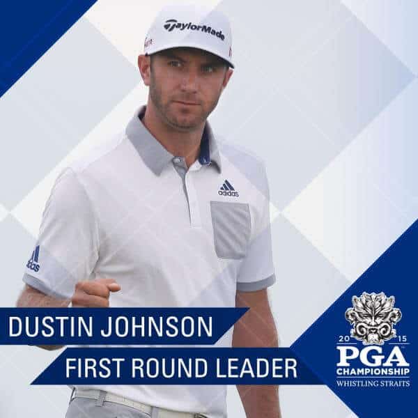 Dustin Johnson PGA Championship - Rd1