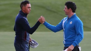 Match exhibition Fowler-McIlroy
