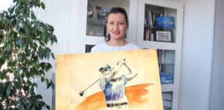 Olivera Cejovic - GolfArt -Henrik-Stenson